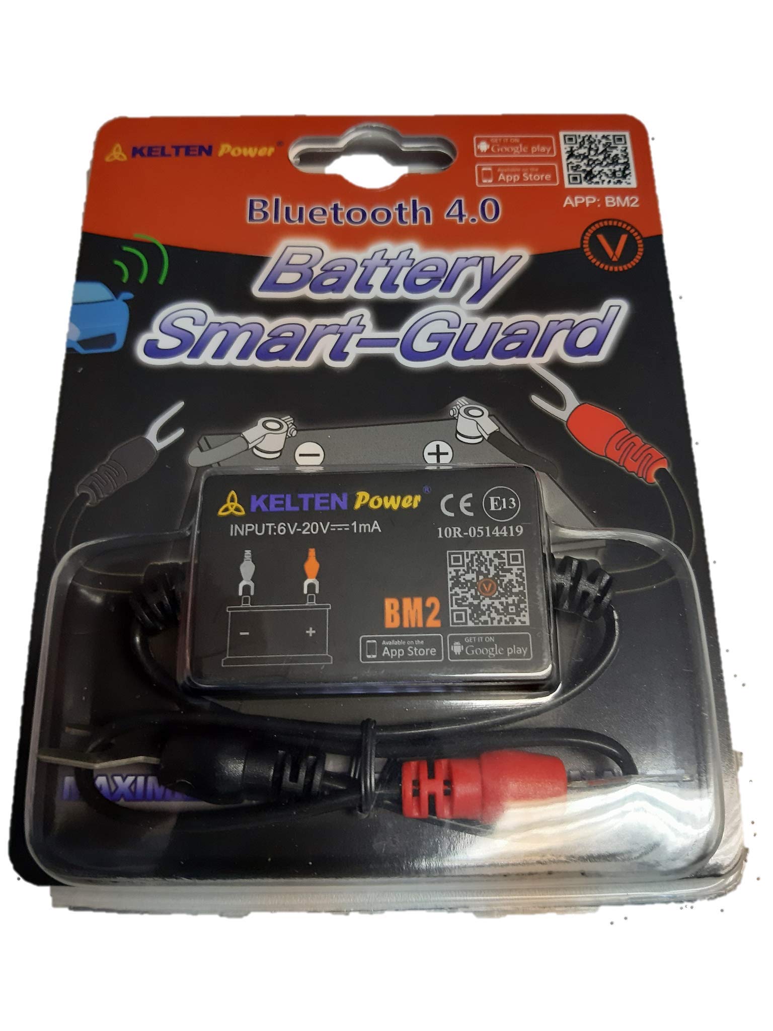 KELTEN Power KPSG1 Smart Batterietester, Batterieprüfer, schwarz von KELTEN Power