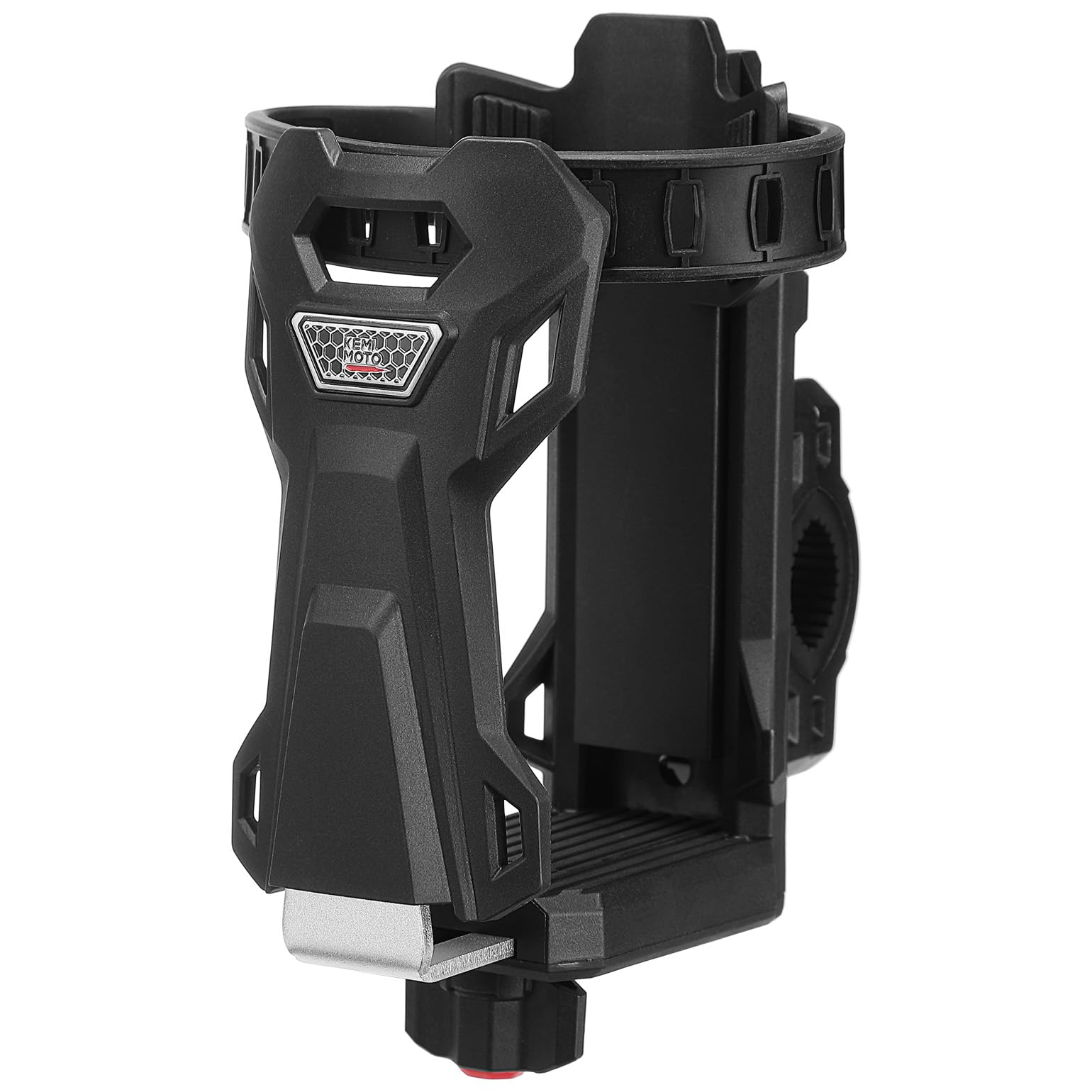 KEMIMOTO Flaschenhalter Fahrrad, Maximaler Flaschendurchmesser 9.5 cm, Getränkehalter Fahrrad für 2.16-3.18cm Rahmen und Lenker, Verstellbarer Trinkflaschenhalter für Roller, Rollstuhl, Motorrad, MTB KEMIMOTO Flaschenhalter Fahrrad, Maximaler Flaschendurchmesser 9.5 cm, Getränkehalter Fahrrad für 2.16-3.18cm Rahmen und Lenker, Verstellbarer Trinkflaschenhalter für Roller, Rollstuhl, Motorrad, MTB von KEMIMOTO