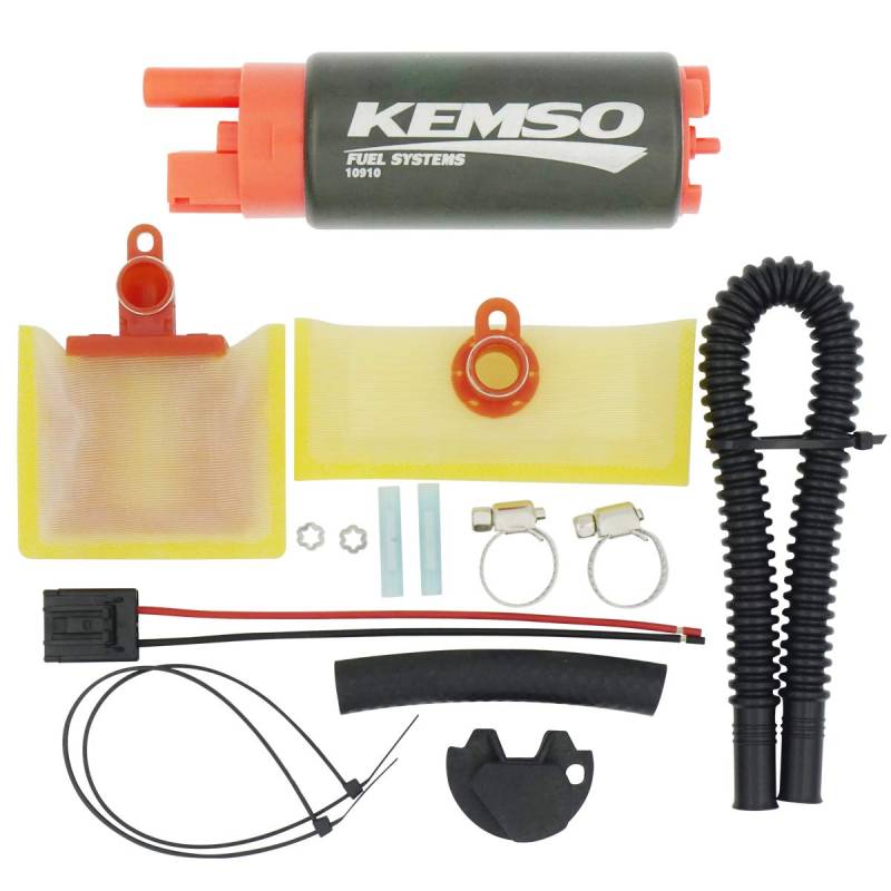 KEMSO Elektrische Kraftstoffpumpe, 340 l/h, ersetzt Walbro 255LPH GSS342 von KEMSO
