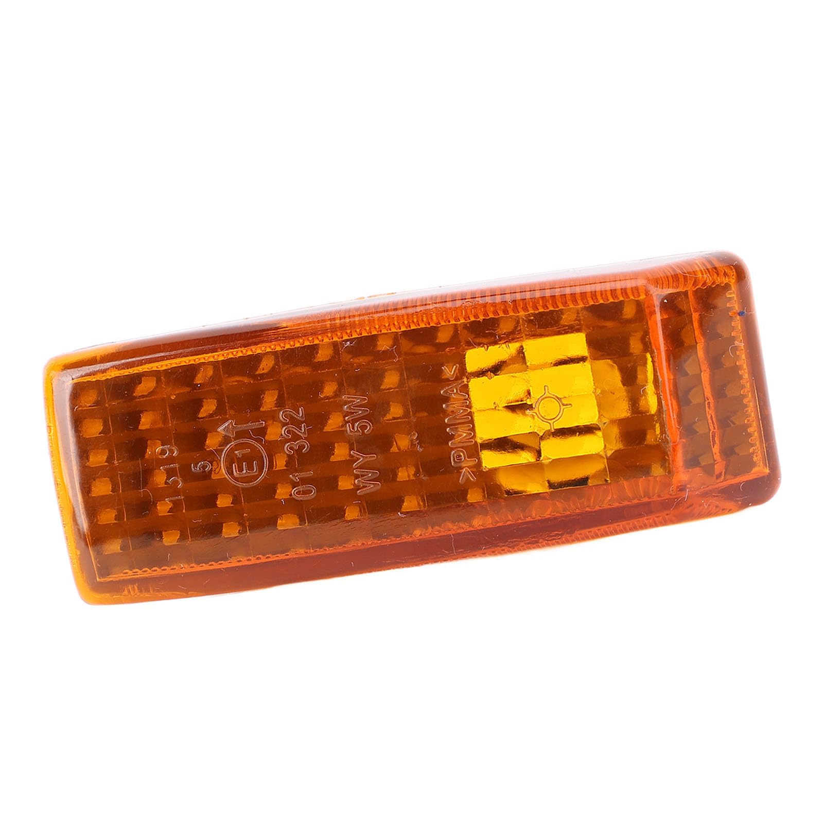 KENANLAN Seitenmarker Light Häuser Schutz für Seitenanträge Lampenabdeckung 1248202321 Ersatz für die C-Klasse E-Klasse SL-Klasse W124 W140 R129 (Gelb) von KENANLAN