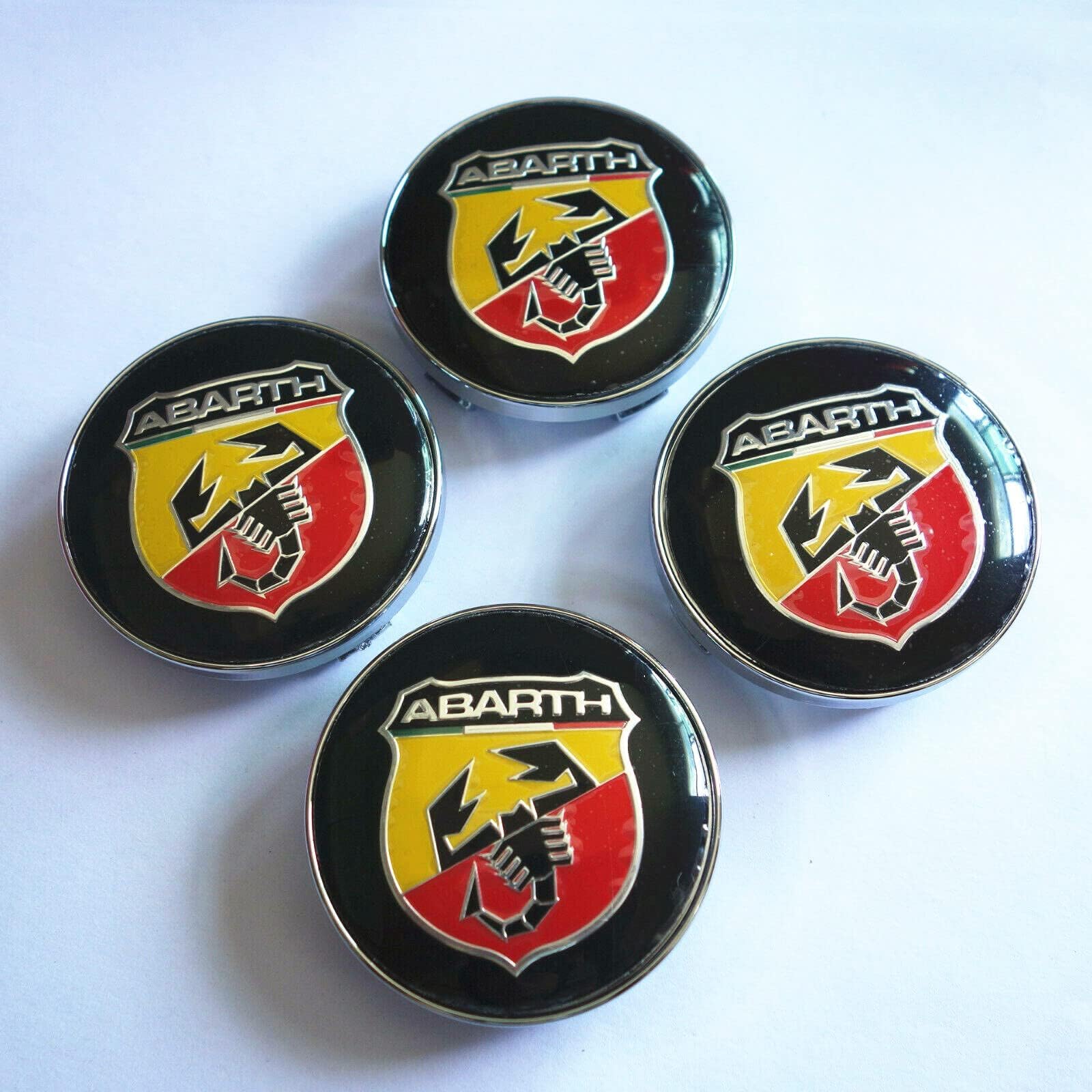 4 Stück Nabendeckel Zubehör für Abarth 60mm, Felgendeckel Radnabendeckel Radnabenabdeckung Felgen Center Nabendeckel Wasserdicht Radnabendeckel 4 Stück Nabendeckel Zubehör für Abarth 60mm, Felgendeckel Radnabendeckel Radnabenabdeckung Felgen Center Nabendeckel Wasserdicht Radnabendeckel von KENANS