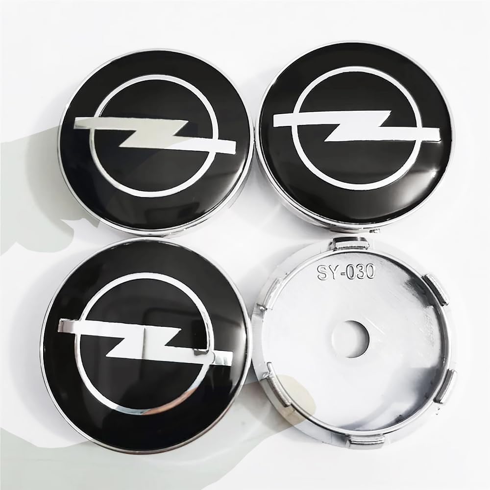 KENANS 4 Stück Nabendeckel Zubehör für Opel 60MM, Felgendeckel Radnabendeckel Radnabenabdeckung Felgen Center Nabendeckel Wasserdicht Radnabendeckel,Bla-ck KENANS 4 Stück Nabendeckel Zubehör für Opel 60MM, Felgendeckel Radnabendeckel Radnabenabdeckung Felgen Center Nabendeckel Wasserdicht Radnabendeckel,Bla-ck von KENANS