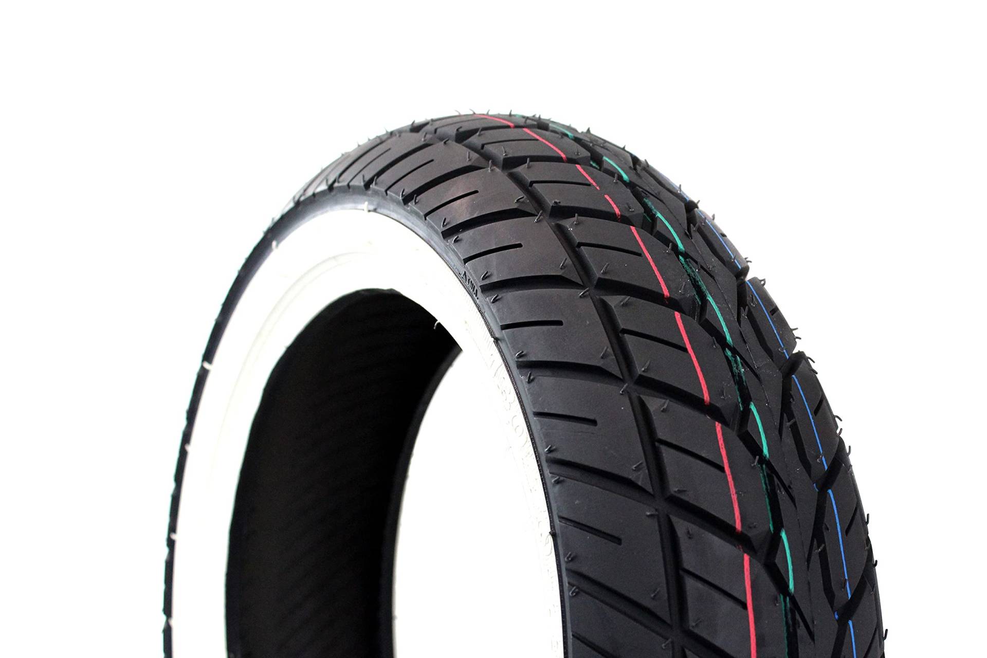 Außenreifen Kenda K418 Whitewall 130/70-12 62M TL | White Wall | Scooterband/Bromfietsband | Aus hochwertigem Gummi für optimalen Grip | für den langfristigen Einsatz geeignet Außenreifen Kenda K418 Whitewall 130/70-12 62M TL | White Wall | Scooterband/Bromfietsband | Aus hochwertigem Gummi für optimalen Grip | für den langfristigen Einsatz geeignet von Kenda