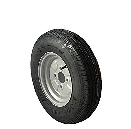 KENDA Komplettrad 4.50-10, 6PR, 76M, Lk: 4/60/100, K-364 für Anhänger, Trailer von Kenda