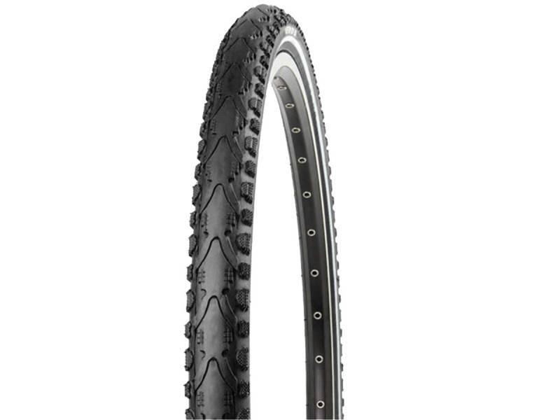 Reifen 700x35C, 37-622, K-935, KHAN-, 60 TPI, K-Shield Plus, Reflexsstreifen, schwarz, ECE-R75 geprüft, mit Banderole von Kenda