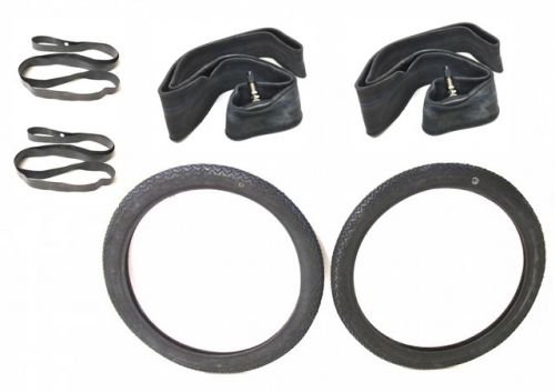 Reifen Set Schläuche Satz KENDA K77 2.00-17 Mofa Moped 2,00 x 17 Zoll Ciao von Kenda