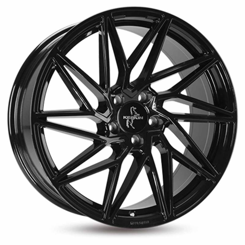 KESKIN KT20 FUTURE black painted 8.0Jx18 5x100 ET30 von KESKIN