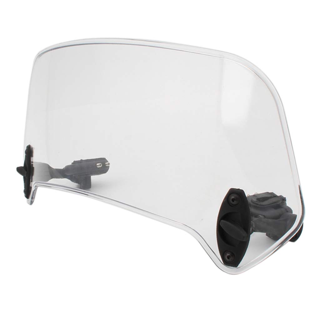KESOTO 36cm Motorrad Windschutzscheibe Windschild Spoiler-Aufsatz Windschutzscheibe Verlänger klar KESOTO 36cm Motorrad Windschutzscheibe Windschild Spoiler-Aufsatz Windschutzscheibe Verlänger klar von KESOTO