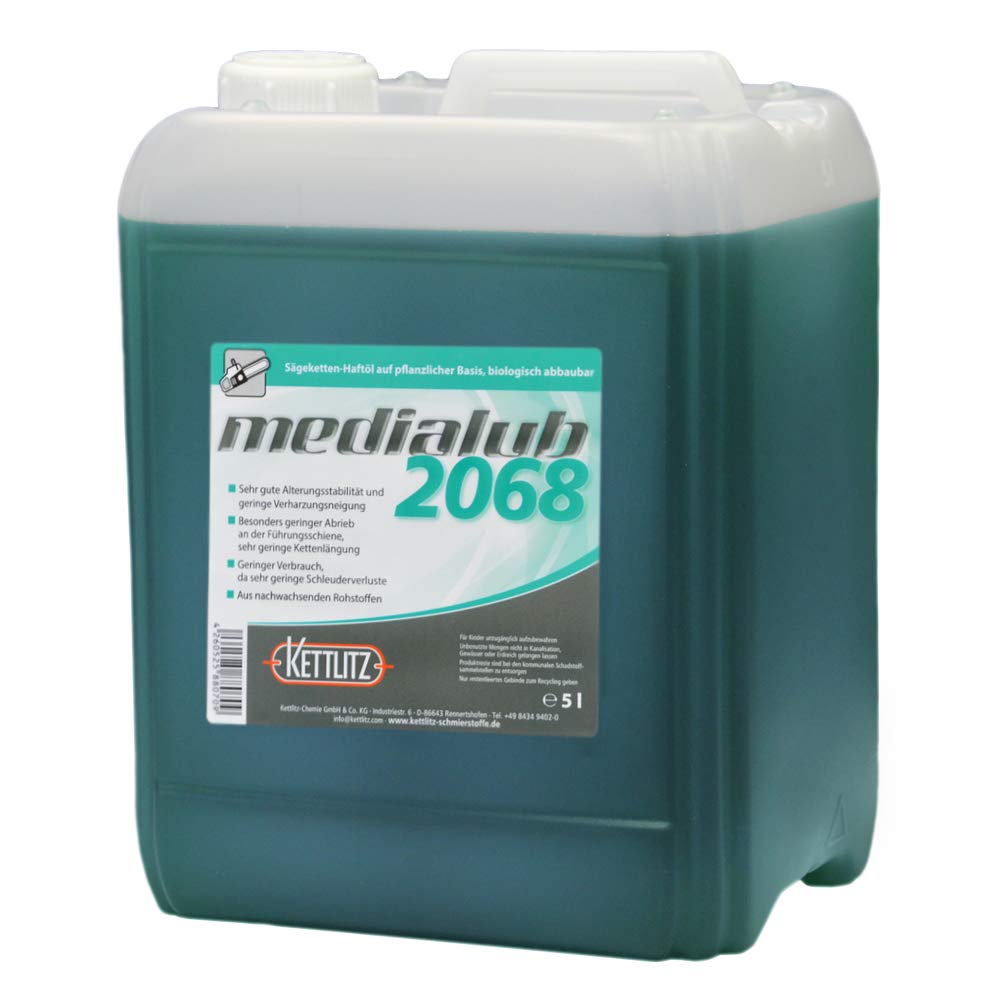 Sägekettenöl Bio 5 Liter KETTLITZ-Medialub 2068 - VG68 Sägekettenöl Bio 5 Liter KETTLITZ-Medialub 2068 - VG68 von KETTLITZ-Medialub