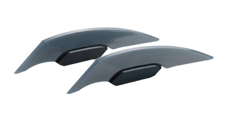 Motorrad-Heckseitenverkleidung 2-teiliger aerodynamischer Motorrad-Winglet-Spoiler für Motorräder von KEYGODSAY