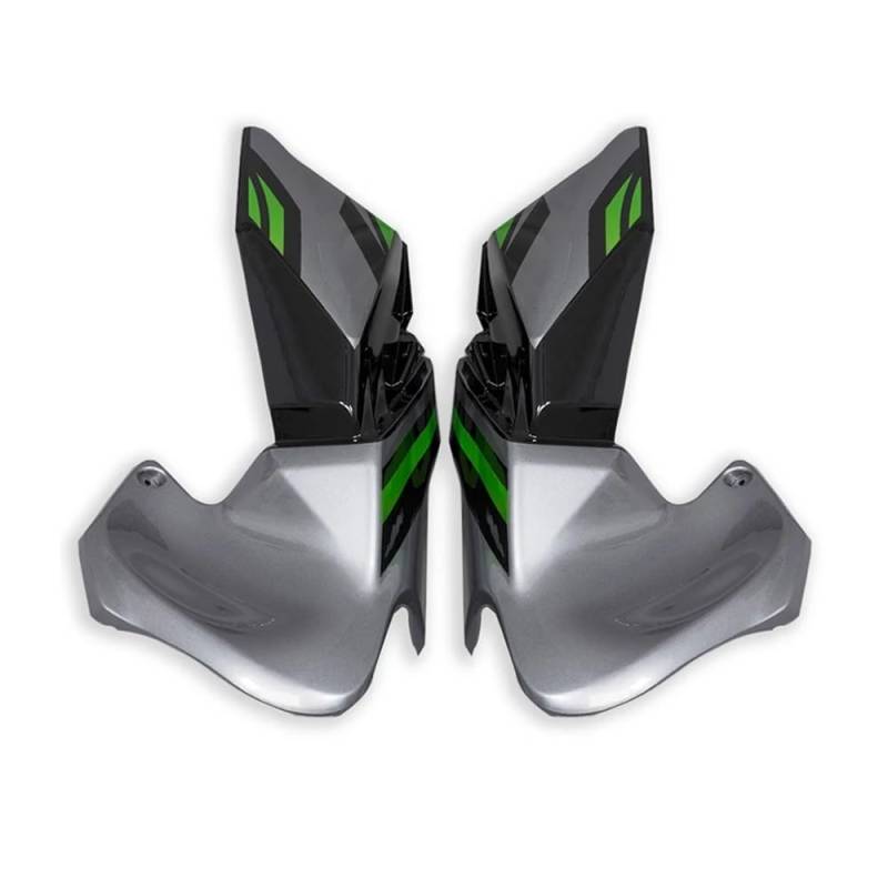 Motorrad-Heckseitenverkleidung 2024 Z900 Motorrad Side Trim Schutz Abdeckung Gas Kraftstoff Tank Seite Panel Verkleidung Gugel Fit Für KAW&ASAKI Z 900 2020-2022 2023 von KEYGODSAY