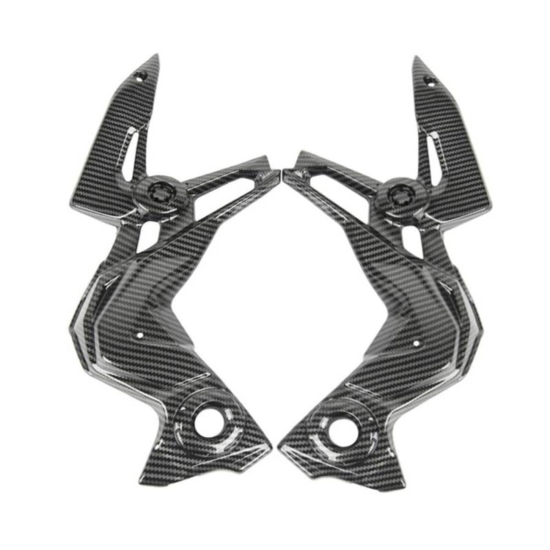 Motorrad-Heckseitenverkleidung 2024 Z900 Motorrad Zubehör Motor Vorderseite Trim Rahmen Körper Abdeckung Panel Verkleidung Fit Für KAW&ASAKI Z 900 2020-2022 2023 von KEYGODSAY
