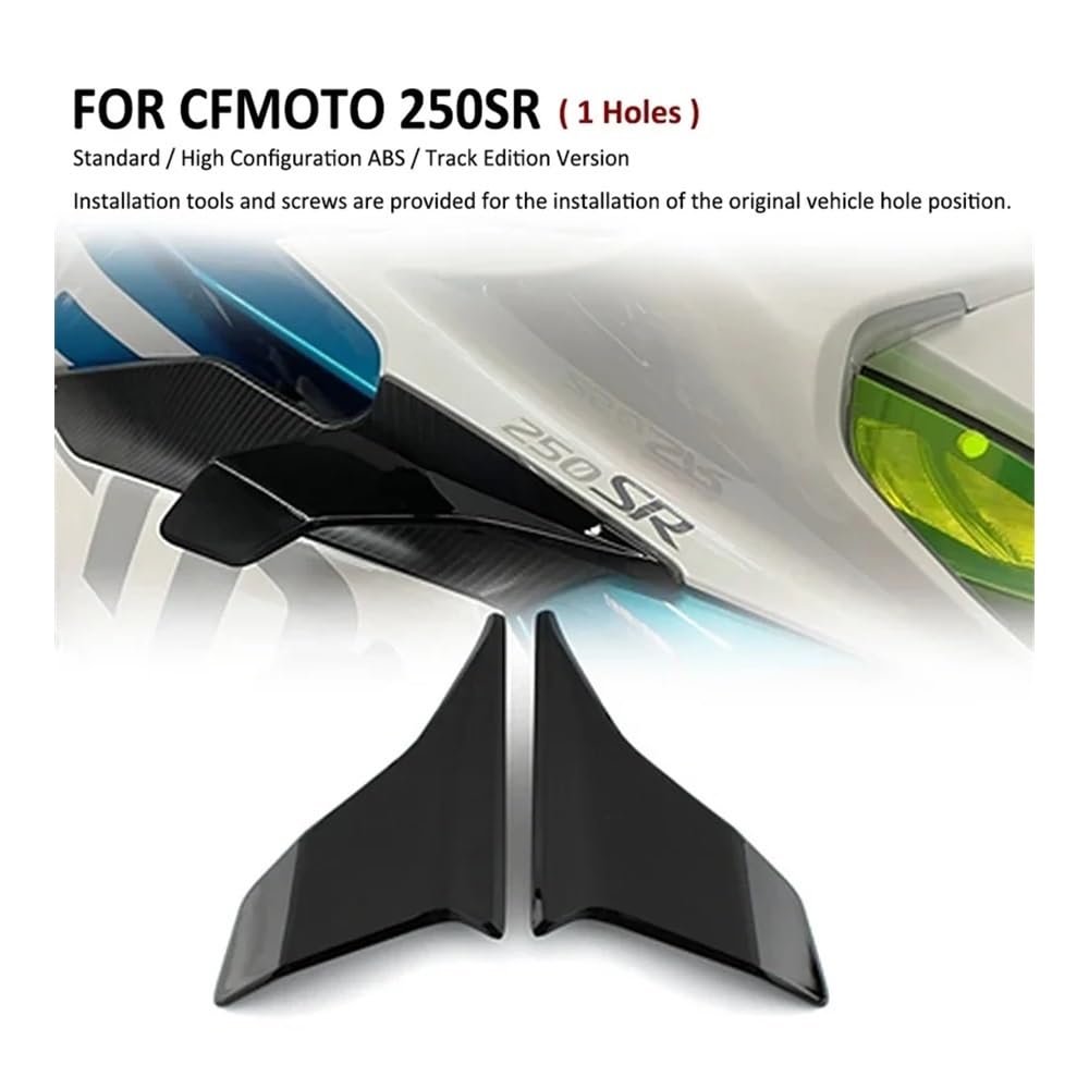 Motorrad-Heckseitenverkleidung FÜR CFMOTO CF250SR CF 250SR 250 SR Motorrad Teile Seite Abtrieb Nackte Spoiler Feste Winglet Verkleidung Flügel Deflektoren Motorrad-Heckseitenverkleidung FÜR CFMOTO CF250SR CF 250SR 250 SR Motorrad Teile Seite Abtrieb Nackte Spoiler Feste Winglet Verkleidung Flügel Deflektoren von KEYGODSAY