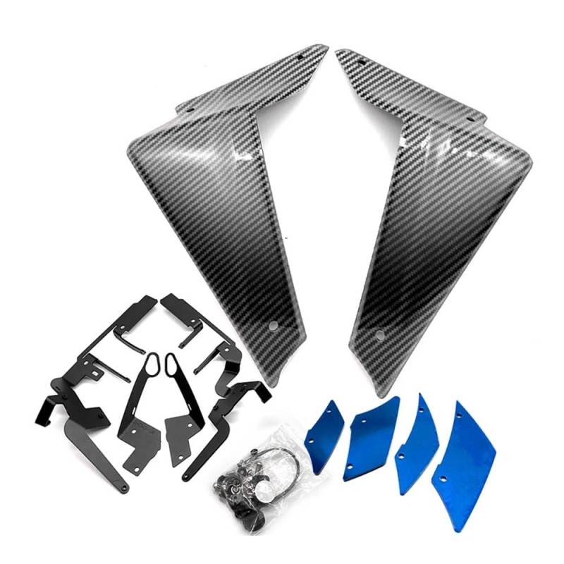 Motorrad-Heckseitenverkleidung Für Ya&maha MT-09 FZ09 2021 2022 2023 Motorrad Volle Retrofit Teile Verkleidung Kotflügel Abdeckung Panels Kits Zubehör von KEYGODSAY