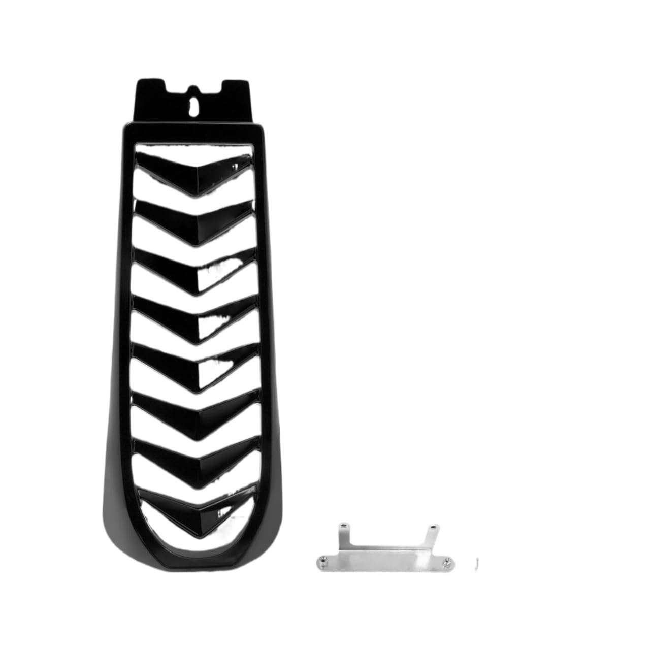 Motorrad-Heckseitenverkleidung Motorrad Front Lower Kühler Abdeckung Kinn Verkleidung Spoiler Schwarz Für Ha&rley Softail Street Breakout Fat FXBR 2018-2023 Motorrad-Heckseitenverkleidung Motorrad Front Lower Kühler Abdeckung Kinn Verkleidung Spoiler Schwarz Für Ha&rley Softail Street Breakout Fat FXBR 2018-2023 von KEYGODSAY