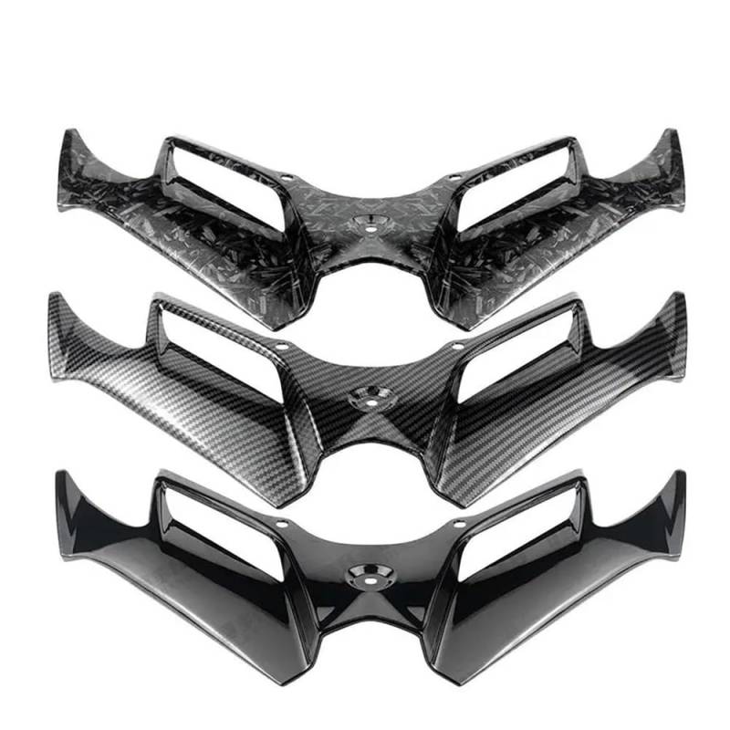 Motorrad-Heckseitenverkleidung Motorrad Frontverkleidung Winglet Aerodynamische Flügelabdeckung Trim Spoiler Winglet Karosserieverkleidung für Ya&maha von KEYGODSAY