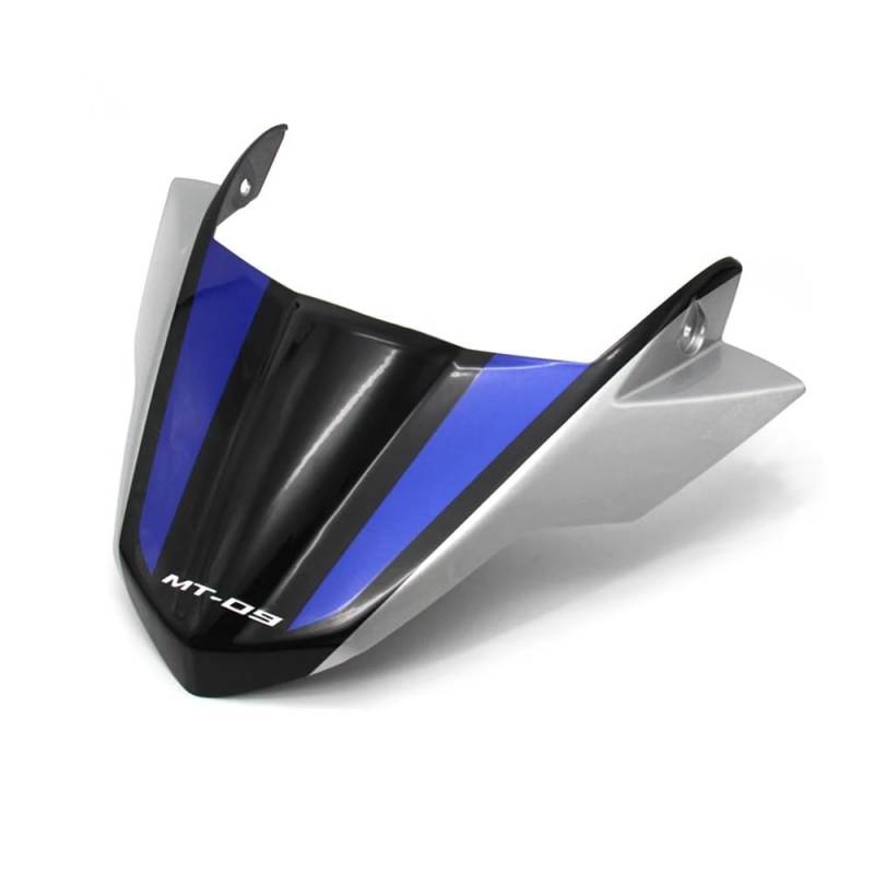 Motorrad-Heckseitenverkleidung Motorrad Verkleidung Windschutzscheibe Spoiler Windabweiser Für Ya&maha MT09 2018 2019 2020 MT-09 SP Windschutzscheibe Hinten Sitz Abdeckung von KEYGODSAY