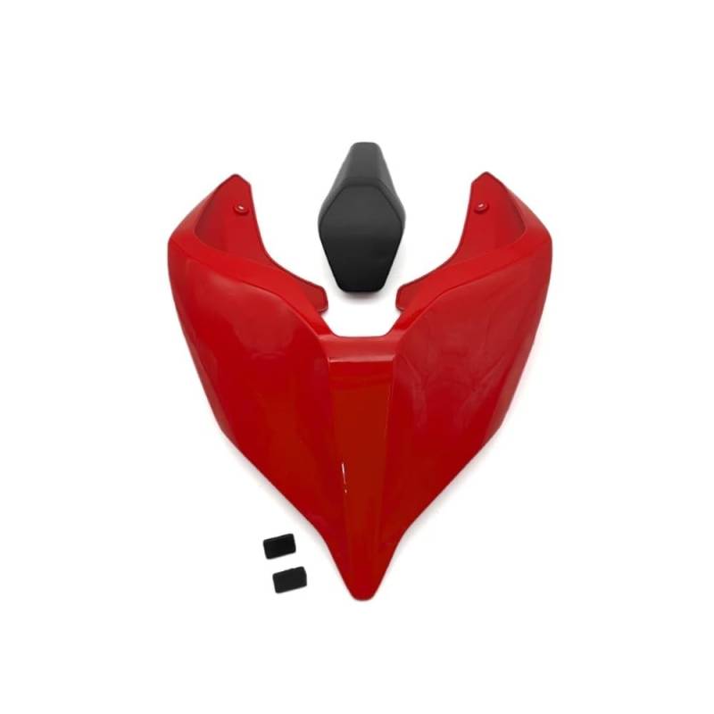 Motorrad-Heckseitenverkleidung Schwarz/Rot Motorrad Sozius Abdeckung Hinten Verkleidung Sitz Gugel Fit Für Du&Cati Panigale V2 V4 V4S V4R 2018-2020 2021 2022 2023 2024 von KEYGODSAY