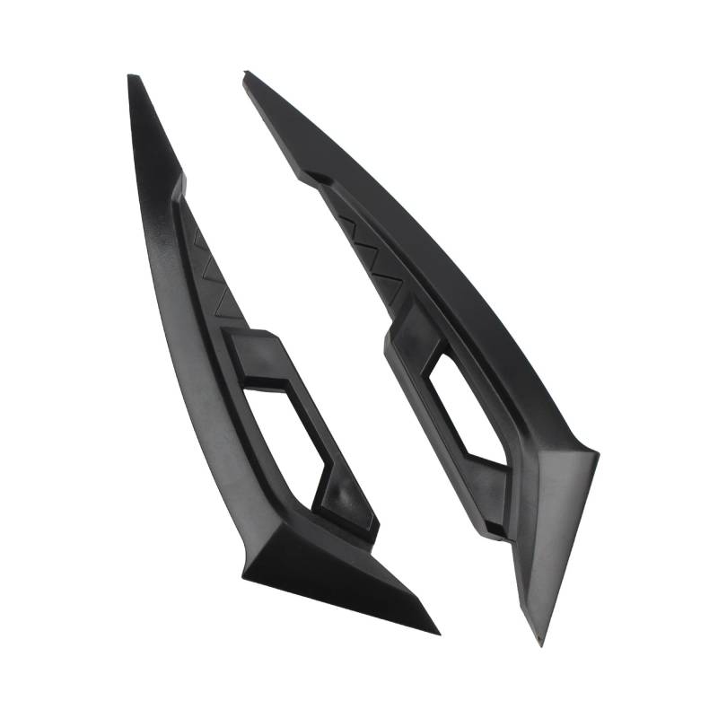 Motorrad-Heckseitenverkleidung Universal Motobike Dirt Pit Bike Front Verkleidung Winglets Motorrad Vorderseite Spoiler Aerodynamische Flügel Festen Wind Flügel von KEYGODSAY