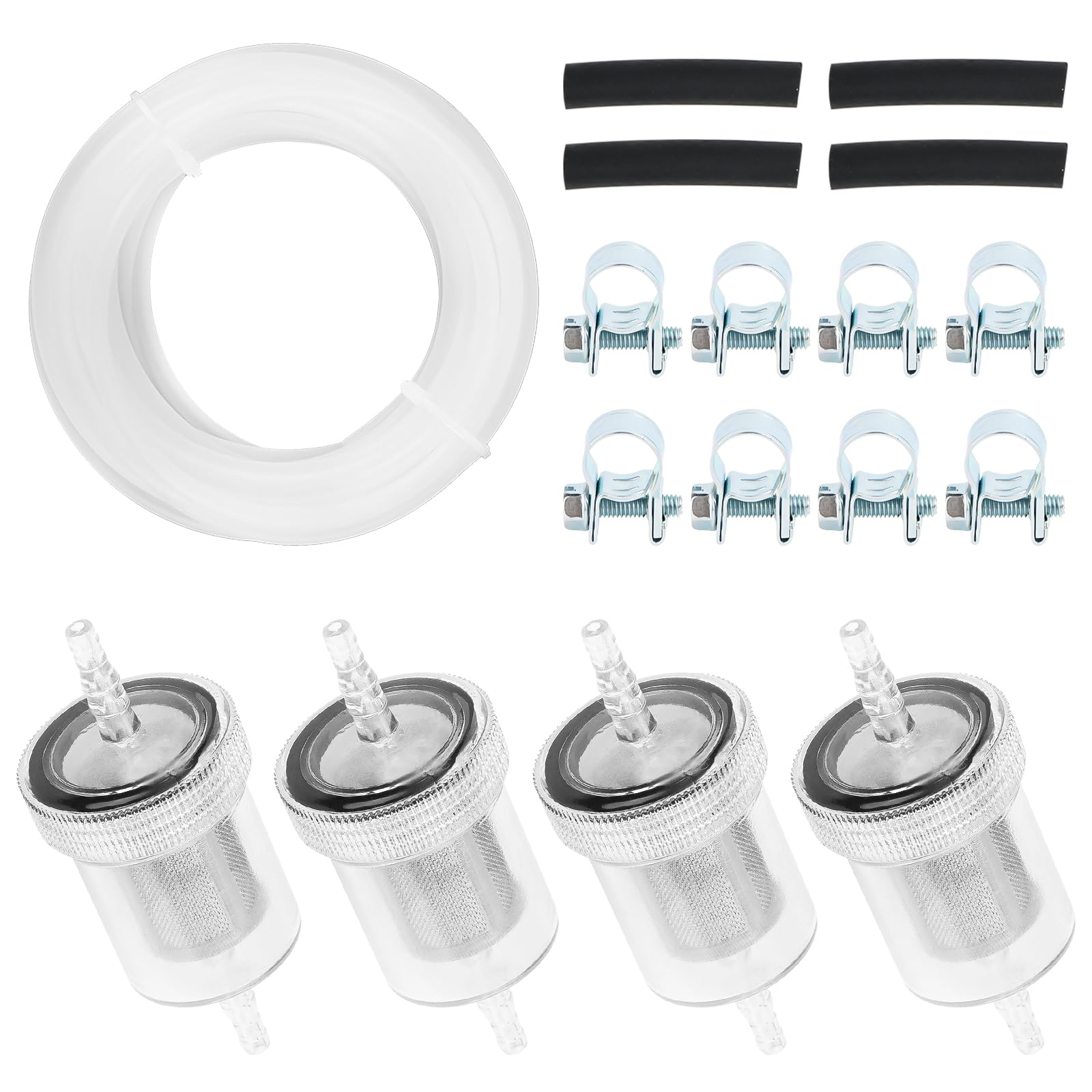 Transparente DieselFilterkit 4 Teile für Standheizung,für Webasto und Eberspacher,Kraftstofffilter Diesel für Autos,LKWs,Busse Transparente DieselFilterkit 4 Teile für Standheizung,für Webasto und Eberspacher,Kraftstofffilter Diesel für Autos,LKWs,Busse von KFDDRN