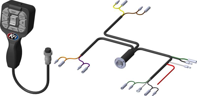 KFI Upgrade-Kit All Control Pro-V Plow Handfernbedienung (ACT-VHR-K von KFI Products