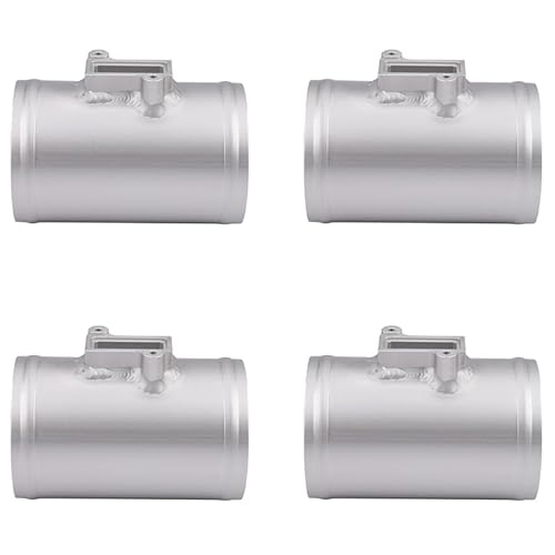 Luftmassenmesser 4 Stück 76 mm Luftstromsensorhalterung/passend for Nissan Honda/passend for Civic/passend for Ford Volkswage Maf Performance Air Intake Meter Adapter von KFJFDHES