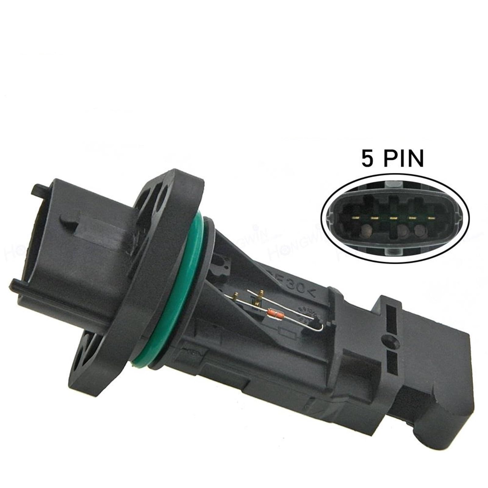 Luftmassenmesser F00C2G2071 Luftmassenmesser MAF Sensor/Passend for SsangYong Kyron 2005–2015 Rexton I 2001–2007 Rexton II 2007–2012 Actyon 2005–2012(Sensor) von KFJFDHES