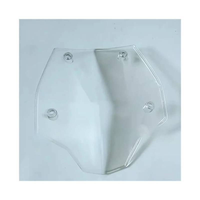 Motorrad Luftabweiser Frontscheibe Front-Motorrad-Windschutzscheiben-Windabweiser Für CFMOTO CF 650-3 650 MT Transparenter ABS-Kunststoff von KFRNXNEWQ
