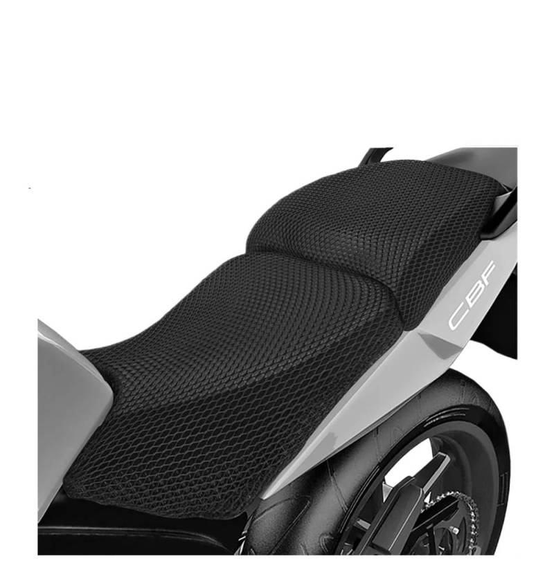 Motorrad Sitzkissen Schutz Für h&ond&a CBF600 CBF1000 CBF 600 Motorradzubehör Schutzkissen-Sitzbezug Anti-Rutsch-Mesh-Stoff-Sattelsitzbezüge von KFRNXNEWQ