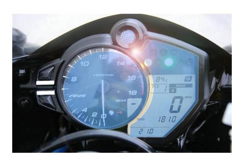 Schutz Instrument Film Für YAM&AHA YZF-R6 YZF600 R6 2017-2018 Motorrad Computer-geschwindigkeitsmesser-grüne Instrumente Schutz Film von KFRNXNEWQ