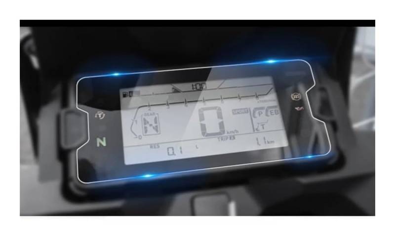 Schutz Instrument Film Für h&ond&a NC750X DCT NC 750X NC750 X 2021-2023 Motorrad Dashboard Tacho Scratch Cluster Bildschirm Instrument Film Protector von KFRNXNEWQ