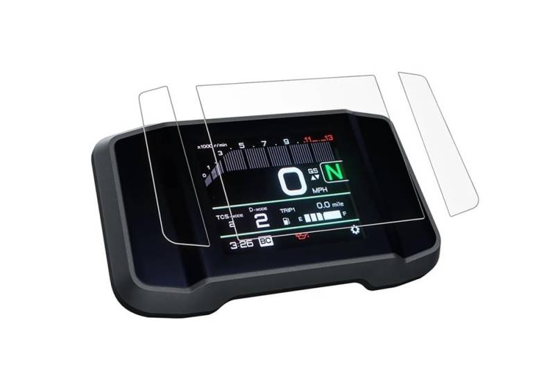 Schutz Instrument Film Motorrad-Armaturenbrett-Displayschutzfolie für YAM&AHA MT-09 MT09 MT 09 FZ-09 FZ09 FZ 09 2021+ Cluster-Displayschutzfolie von KFRNXNEWQ