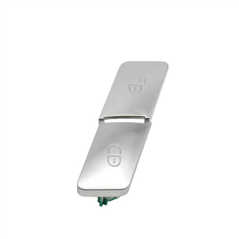 Auto Türschlossschalter Schwarz-silberner Schalter for Entriegeln der Türverriegelung vorne links rechts Auto Zentralverriegelungsschalter(Silver Right) von KFXYSM