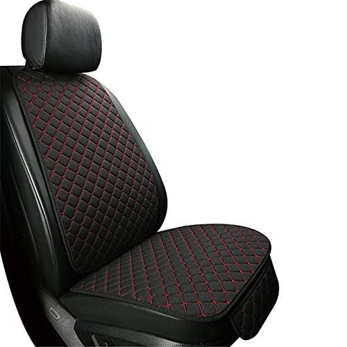 Autositzbezüge,Schonbezug Autositz Vorne Flachs-Autositz-Deckel Vier Jahreszeiten Front- oder Rückenrückenlehnen Leinen Stoff Kissen Atmungsaktive Beschützer Mat Pad Auto Zubehör(Black red 1 seat) Autositzbezüge,Schonbezug Autositz Vorne Flachs-Autositz-Deckel Vier Jahreszeiten Front- oder Rückenrückenlehnen Leinen Stoff Kissen Atmungsaktive Beschützer Mat Pad Auto Zubehör(Black red 1 seat) von KFXYSM