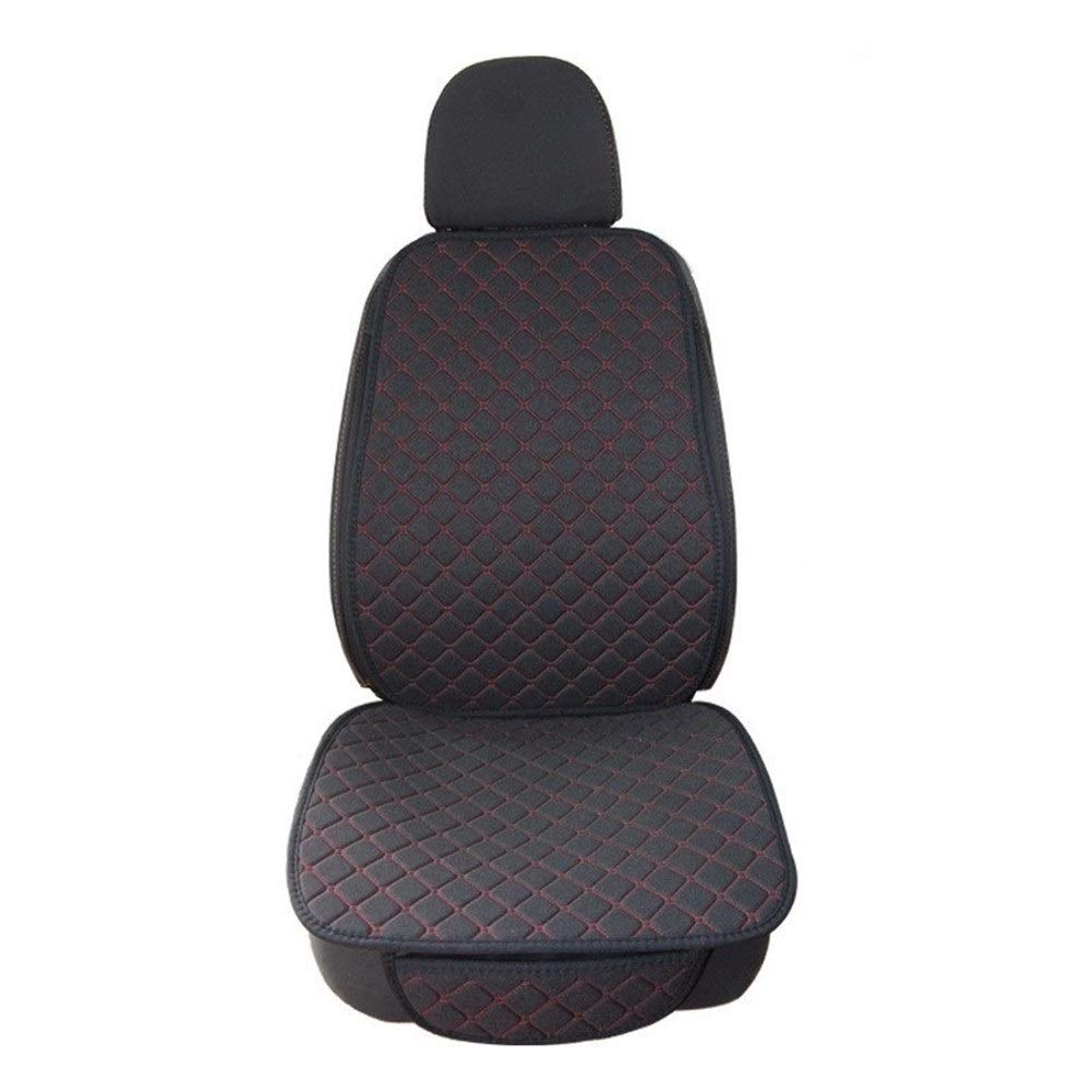 Autositzbezüge,Schonbezug Autositz Vorne Large Size One Sitz Flax Autositzbezug-Schutz-Frontsitzrückenkissen-Auflage-Matte Auto vorne Automotive Interior LKW(1) von KFXYSM