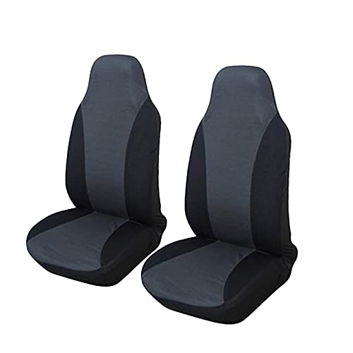 Autositzbezüge,Schonbezug Autositz Vorne Universal Autositz-Abdeckung Protektoren Eimer Sitze Fit für Autos Trucks SUVs Vans 2 Stück Handwaschbar(Gray Bucket seat) von KFXYSM