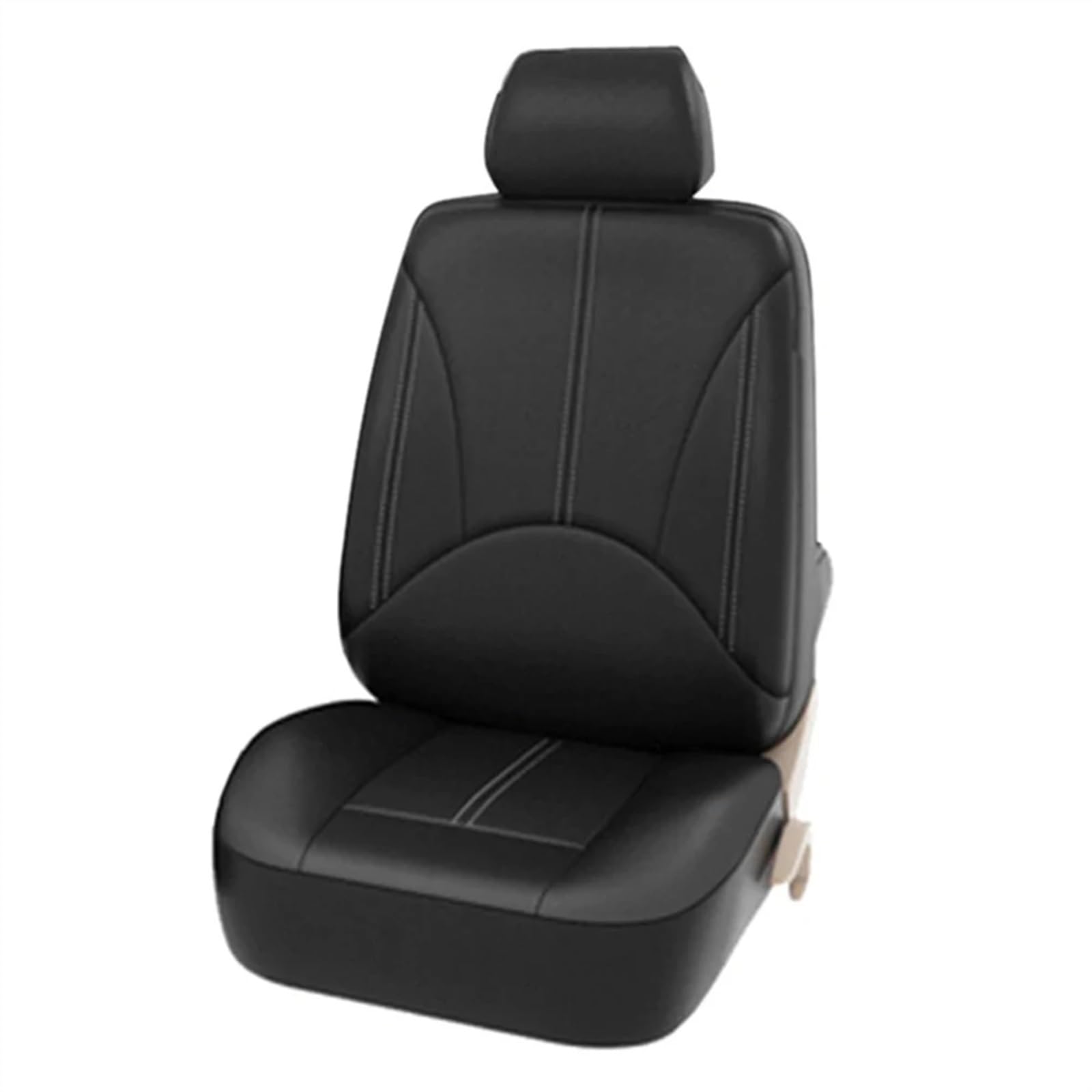 Autositzbezüge,Schonbezug Autositz Vorne Universal PU Leder Auto Sitzbezüge Set Auto Sitz Schutz Interior Styling(A) von KFXYSM