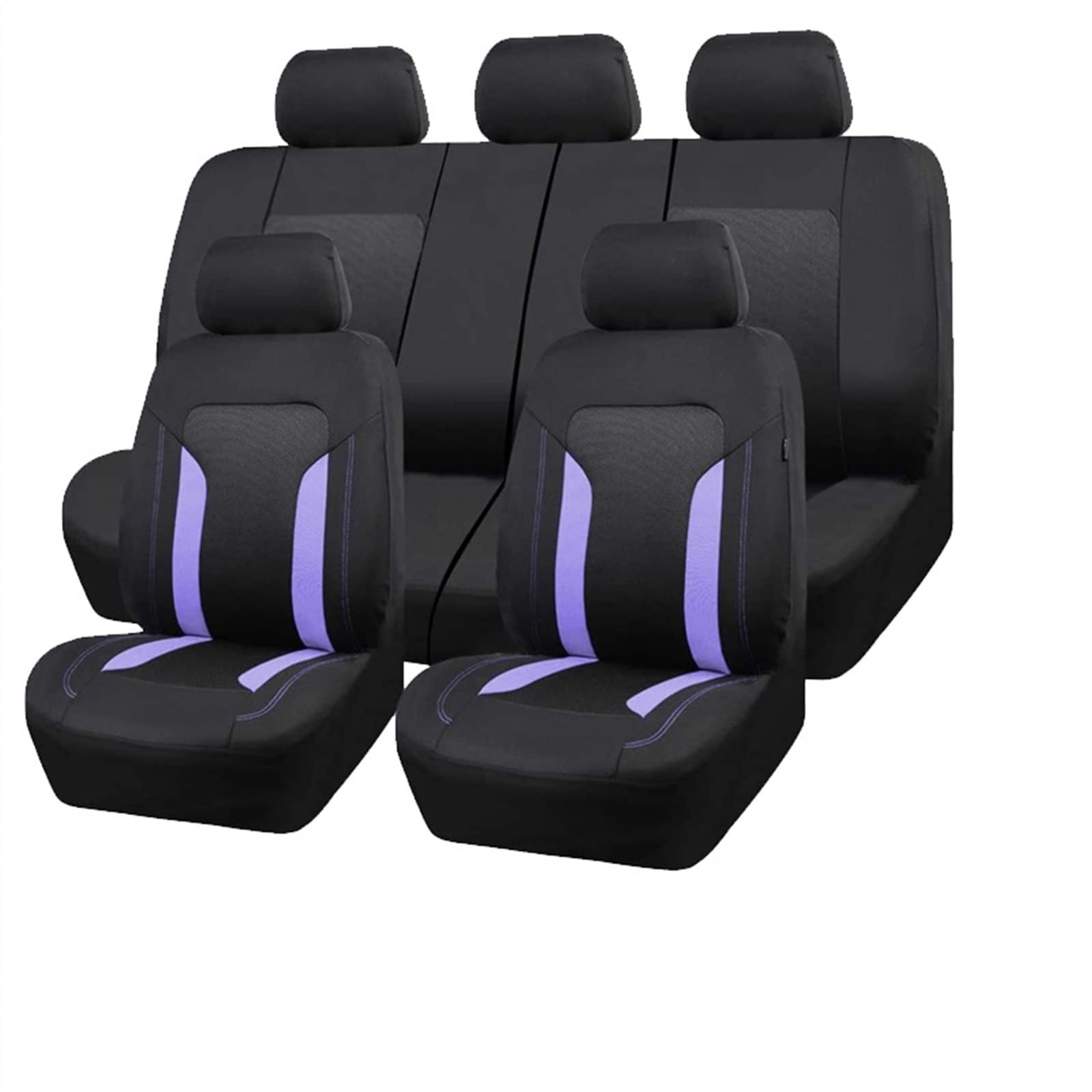 Autositzbezüge,Schonbezug Autositz Vorne Universelles Mesh-Autositzbezug-Set, Innenraum, Unisex, Passend for Die Meisten Autos, SUVs, Schienentransporter, Mit Reißverschluss, Airbag-kompatibel(Purple Autositzbezüge,Schonbezug Autositz Vorne Universelles Mesh-Autositzbezug-Set, Innenraum, Unisex, Passend for Die Meisten Autos, SUVs, Schienentransporter, Mit Reißverschluss, Airbag-kompatibel(Purple von KFXYSM
