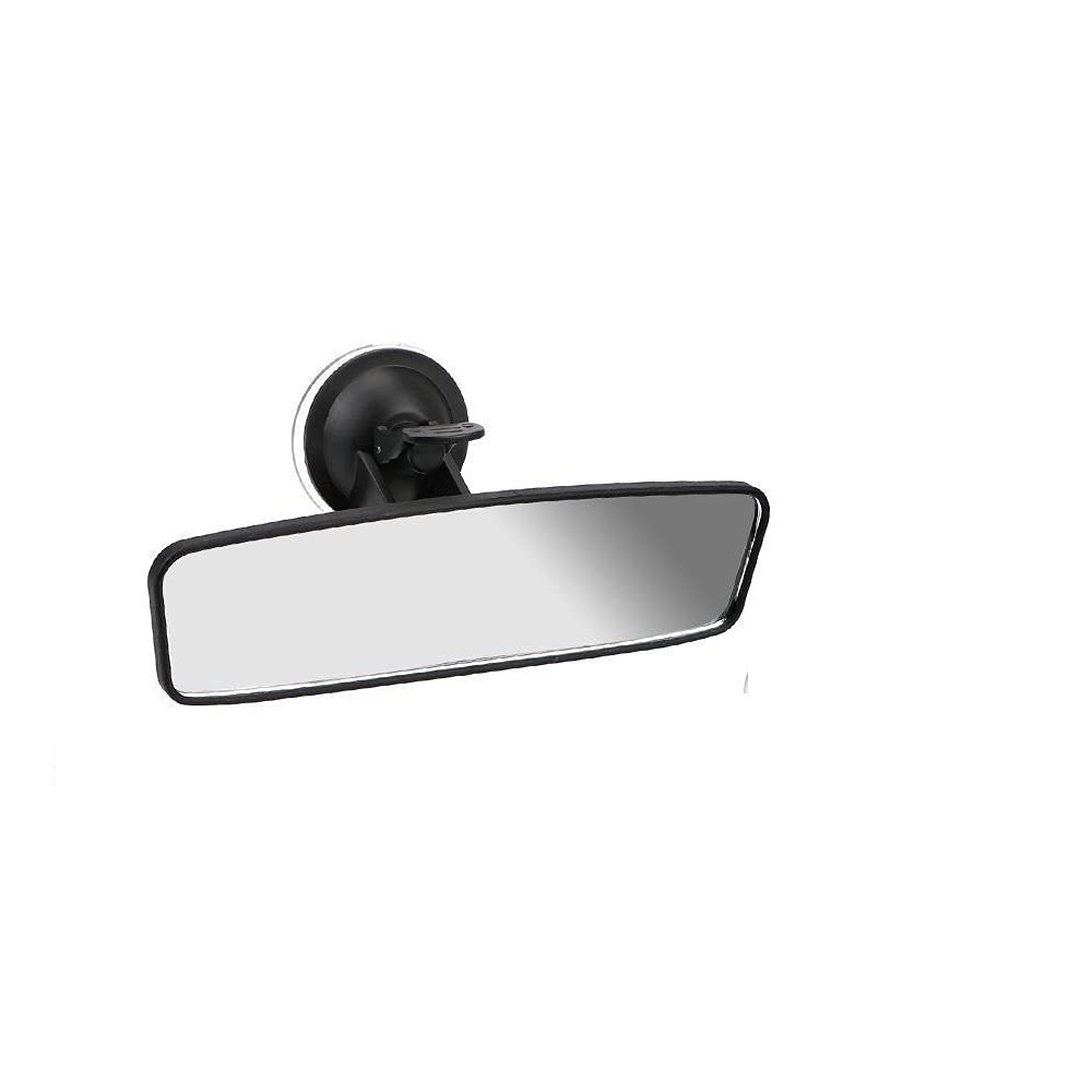 Autospiegel,Innenspiegel Auto Autoinnenraum Rückansicht Spiegel Safty Makeup Werkzeug Weitwinkel Rückseite Rotat Saugkit Universal Auto Zubehör(240x65 mm) von KFXYSM