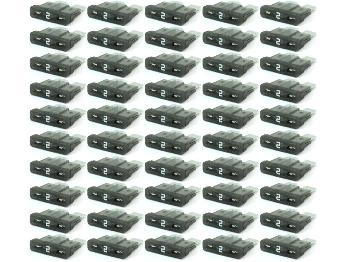 KFZ Auto ATO Sicherungen 50 Stück Flachsicherungen, TFT00, Set, 1A 2A 3A 4A 5A 7,5A 10A 15A 20A 25A 30A 35A 40A, Stromstärke:02A Ampere KFZ Auto ATO Sicherungen 50 Stück Flachsicherungen, TFT00, Set, 1A 2A 3A 4A 5A 7,5A 10A 15A 20A 25A 30A 35A 40A, Stromstärke:02A Ampere von KFZ-Autoteile Express