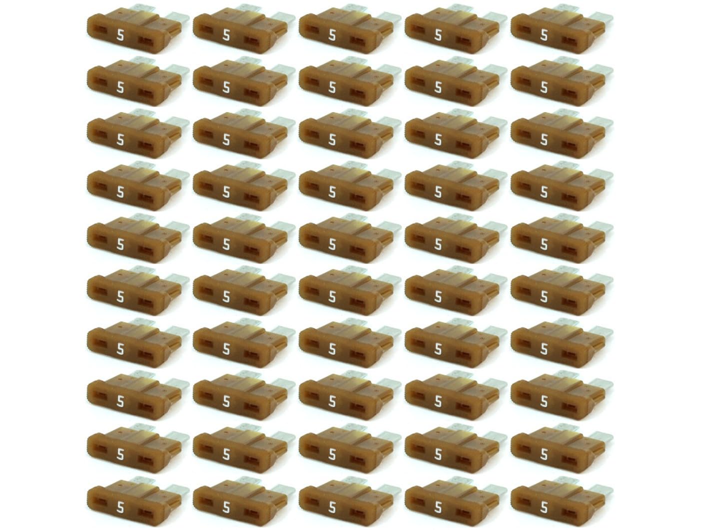 KFZ Auto ATO Sicherungen 50 Stück Flachsicherungen, TFT00, Set, 1A 2A 3A 4A 5A 7,5A 10A 15A 20A 25A 30A 35A 40A, Stromstärke:05A Ampere KFZ Auto ATO Sicherungen 50 Stück Flachsicherungen, TFT00, Set, 1A 2A 3A 4A 5A 7,5A 10A 15A 20A 25A 30A 35A 40A, Stromstärke:05A Ampere von KFZ-Autoteile Express