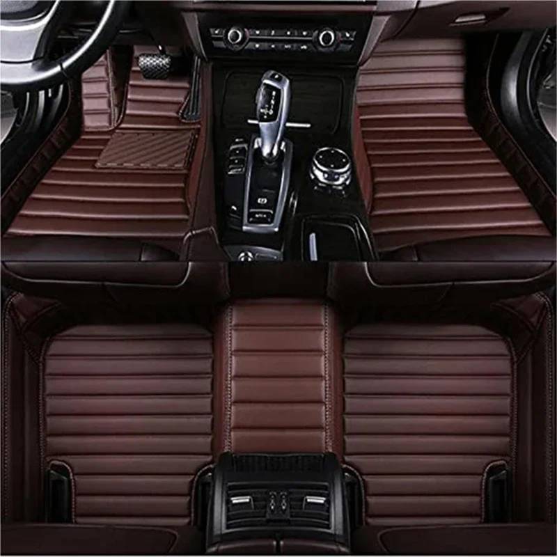 5D Floor Mats Compatible with Hyundai I30 2007-2012 Auto Carpets Foot Coche Accessorie Floor Liners(Purplish red) von KGDBZPOEX