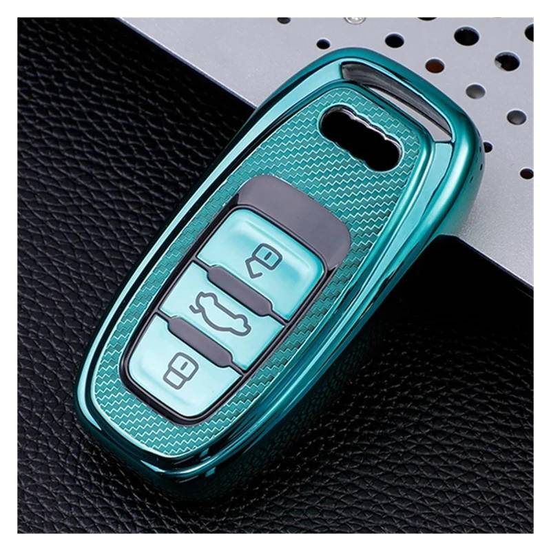 Autoschlüssel Ersatz Schlüssel Für A4 A1 A3 S4 B7 B8 A6 A5 A7 A8 Q5 S5 S6 Q7 Weiche TPU Auto Fernbedienung Schlüssel Fall Abdeckung Halter Shell Fob Zubehör(XL1000V Clear) von KGFRDO