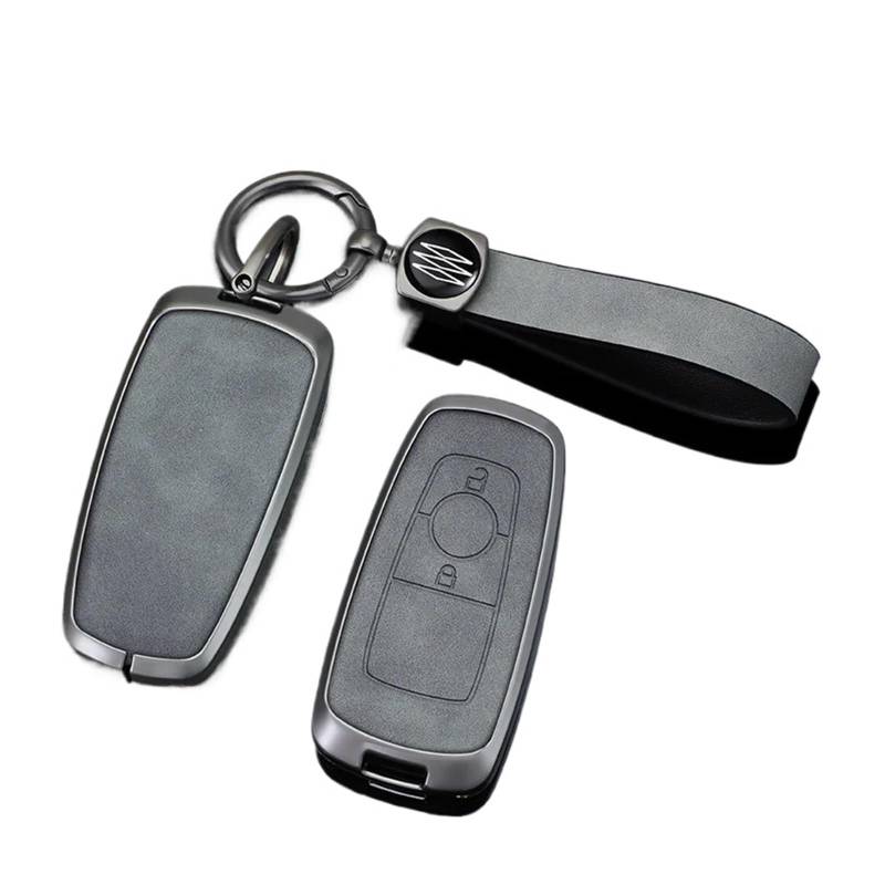 Autoschlüssel Ersatz Schlüssel Für Ford Edge Fusion Mustang Explorer F150 F250 F350 Ecosport Auto Fernbedienung Schlüssel Fall Abdeckung Shell Fob Schutz Halter Keyless(Yellow) von KGFRDO