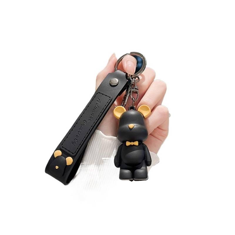 Autoschlüssel Ersatz Schlüssel Für Koleos Kadjar Captur Megane Talisman Espace Clio Autoschlüsseletui Abdeckung TPU Autoschlüsseletui Abdeckung Fob Schlüsselanhänger 4 Tasten(Black Keychain) von KGFRDO