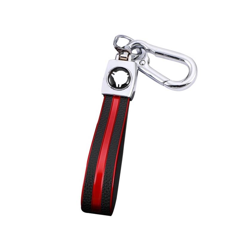 Autoschlüssel Ersatz Schlüssel Für Mazda 2 3 5 6 Axela Atenza Demio CX-3 CX-4 CX-5 CX-7 CX8 CX-9 MX5 Auto Smart Key Cover Fob Fall Halter Schlüsselbund Schutz(Red Key Chain) von KGFRDO