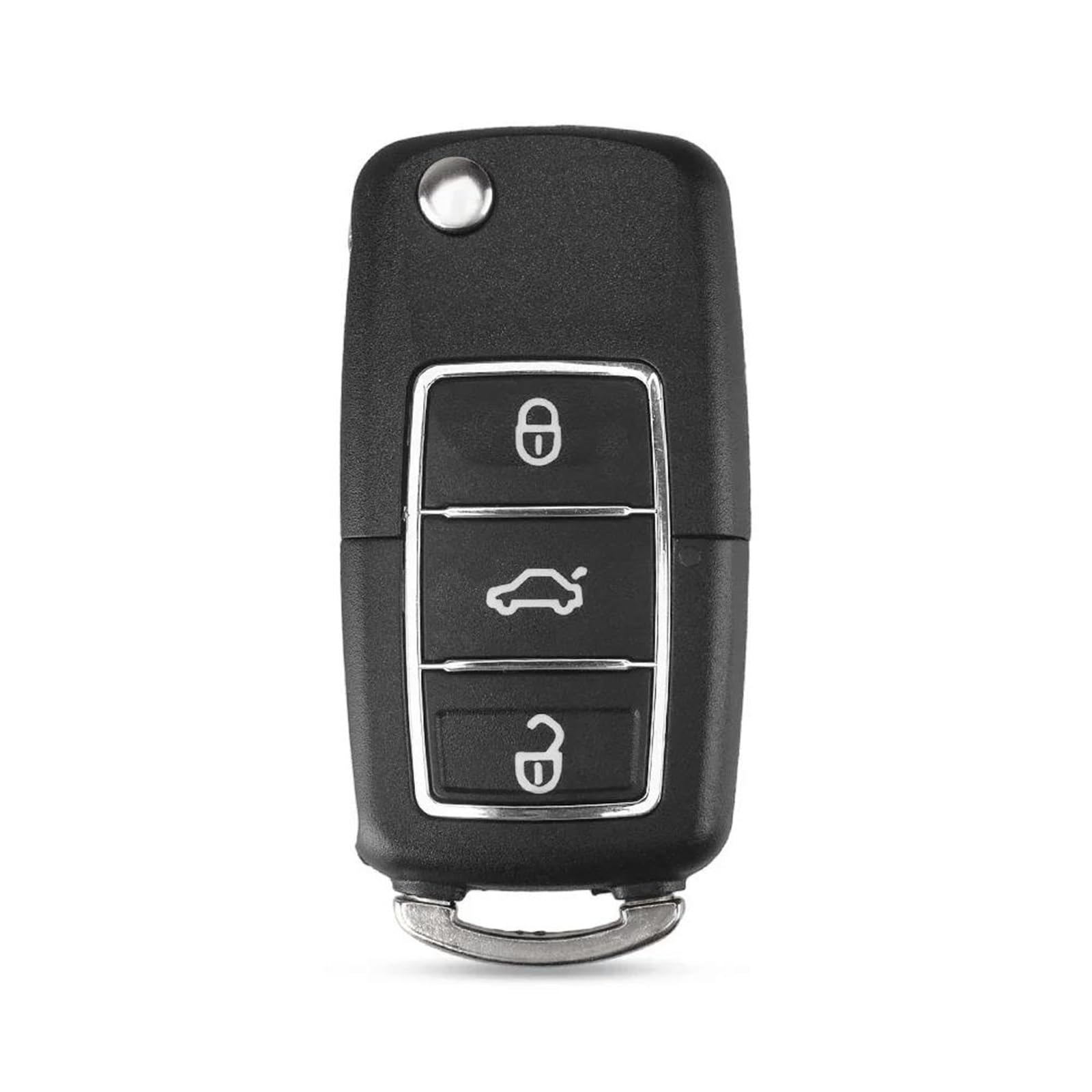 Autoschlüssel Ersatz Schlüssel Für Passat Für B5 Für Jetta Für Golf 7 B6 Für Käfer Für Polo Für Bora 10x Autoschlüsselgehäuse 3-Tasten-Klappfernbeenung Autoschlüsselabckung(Color 2) von KGFRDO