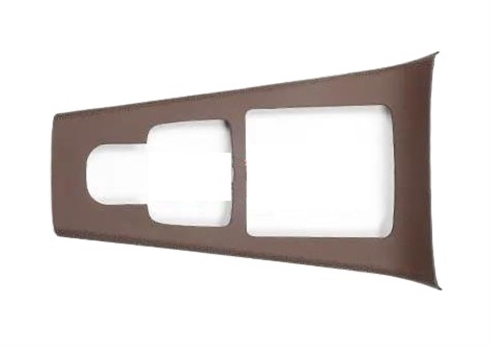 Für Benz Für A Für CLA Klasse W177 C118 Auto Mittelkonsole Synthetische Material Stil Panel Abdeckung Nähte Gewinde Trim Panel Rahmen(Chestnut Brown,for CLA 2019-2024) von KGFRDO