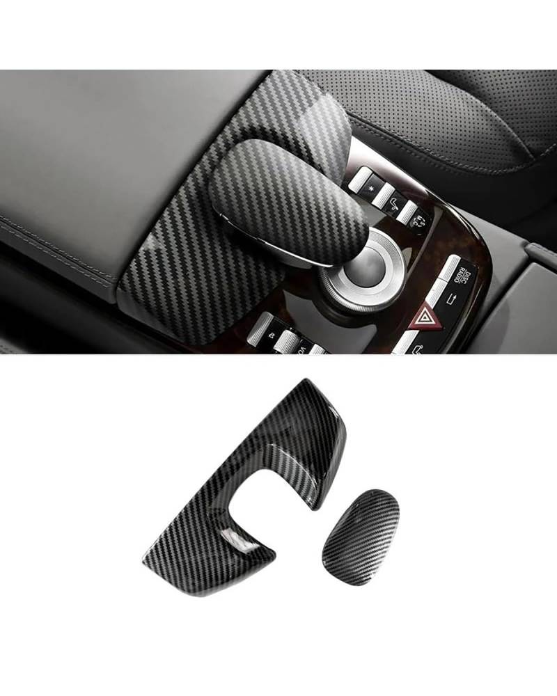 Für Benz Für S Klasse Für W221 2008 2009 2010 2011 2012 Auto Center Console Armlehne Box Schlüssel Pad Abdeckung Trim(C) von KGFRDO