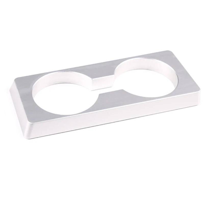 Für Hummer Für H2 2003 2004 2005 2006 2007 Aluminium Legierung Silber Auto Konsole Trim Panel Tasse Halter Heighten pad Trim von KGFRDO